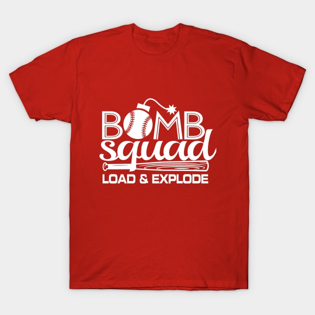 Baseball Softball Bomb Squad Home Run Dinger Club - Baseball - T